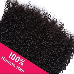 Human Hair Bundles 14 inches kinky curly/kinky straight top grade 12A